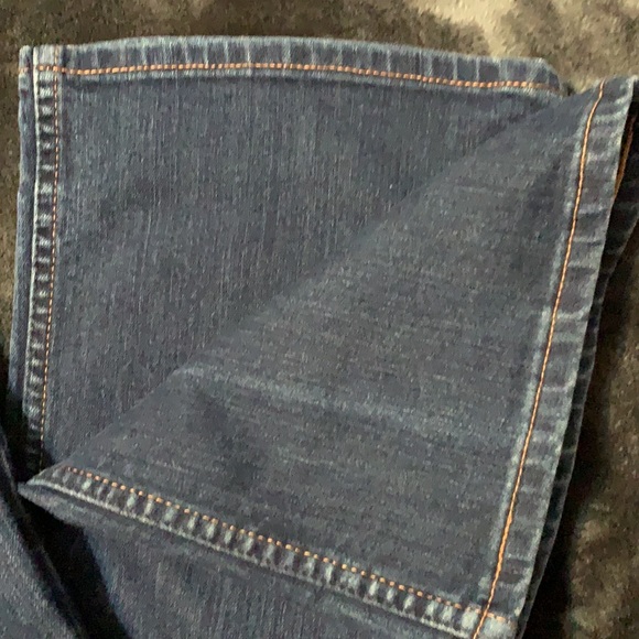 Roxy bootcut flare jeans 7/28 dark wash - Picture 6 of 12